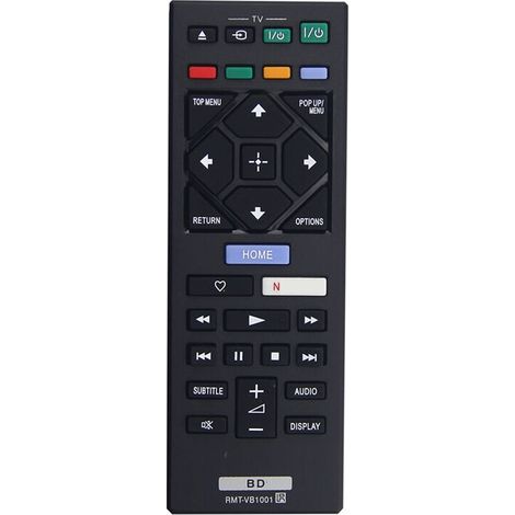 Control remoto RMT-VB1001 para reproductores de Blu-ray DVD BD BDP-S1500, BDP-S4500, BDP-S5500, BDP-S6500 y RMTVB100I (1/2)