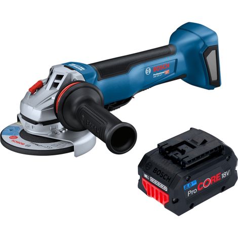 Smerigliatrice angolare a batteria Bosch GWS 18V-10 P Professional 18 V 125 mm Brushless + 1x batteria ProCORE 8,0 Ah - senza caricabatterie (1/5)