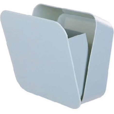 Boîte de rangement pour salle de bain, étagère murale étanche pour cosmétiques et téléphone, bleue (1/4)