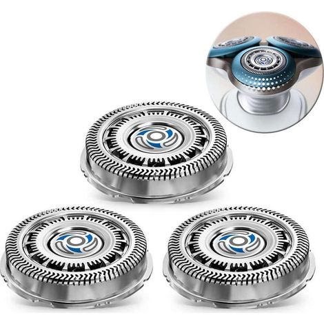 SH70 Scherkopf für Philips Rasierer S7000 S7310 S7370 S7370 S9000 (3 Stück)