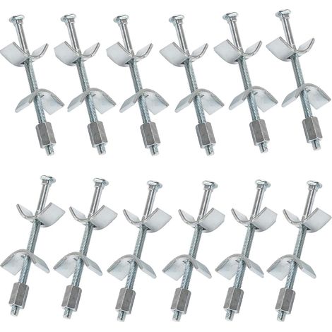 Raccord Plan de Travail - Connecteur de Meubles, 100 mm 6 pcs. - Joint Plan de Travail Cuisine - Vis Assemblage Meuble – Ferrure d'Assemblage - Solution Sûre et Stable