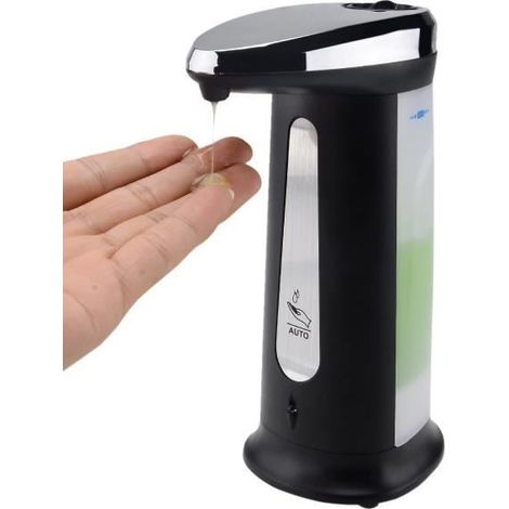 Distributeur de savon automatique noir (1/4)