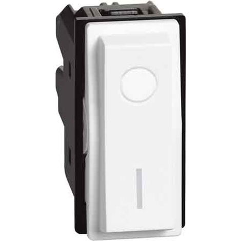INTERRUTTORE BIPOLARE ILLUMINABILE 'LIVING NOW' BTICINO 16Ax 250V
