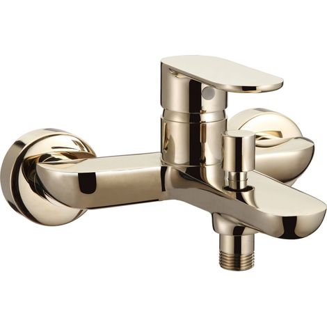 Primaster Badewannenarmatur Prag lightgold Armatur Duscharmatur Badezimmer (1/2)
