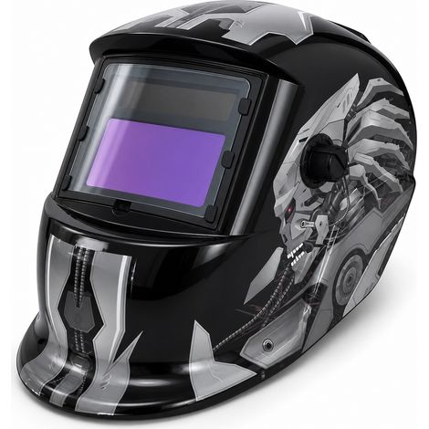 Tragbarer Solar-Schweißhelm mit automatischer Verdunkelung (1/5)
