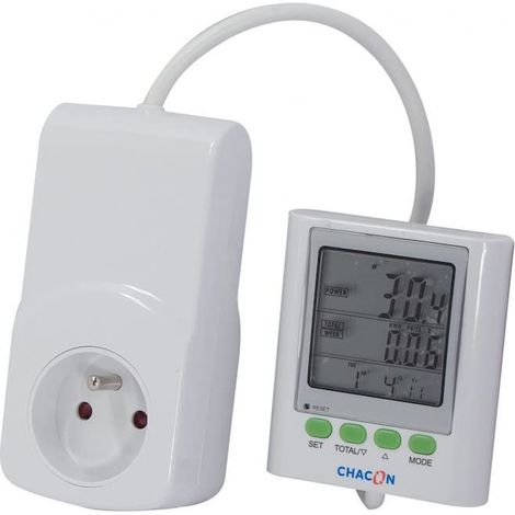 CHACON Compteur de consommation avec ecran deporte EcoWatt 650
