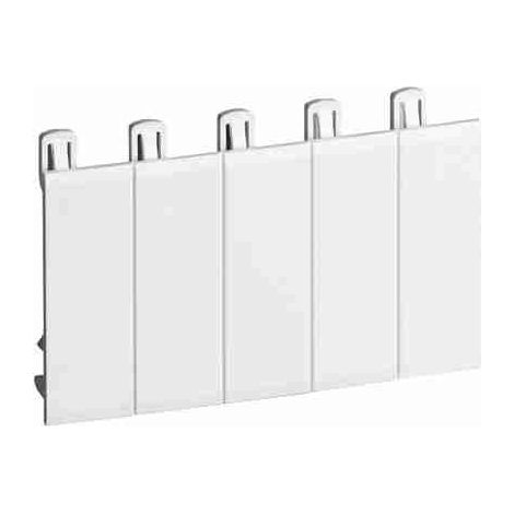 BTIF215FP Falso polo da 5 moduli DIN con prefratture ogni modulo