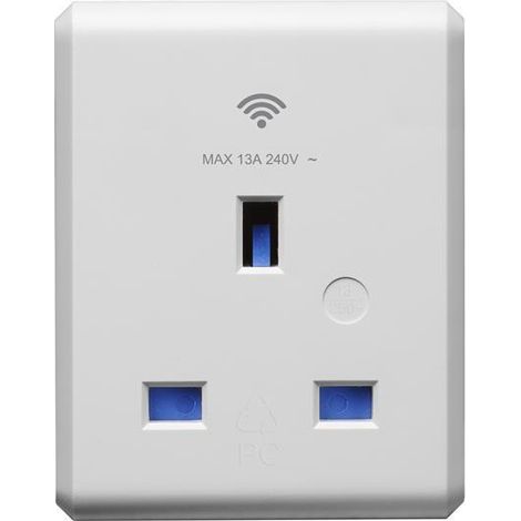 Link2Home L2H-SMARTPLUG Wi-Fi Plug-in Socket 13 amp LTHSMARTPLUG (1/7)