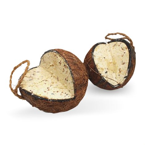 4 pcs. Lyra Pet® Noix de coco farcie avec V-Cut
