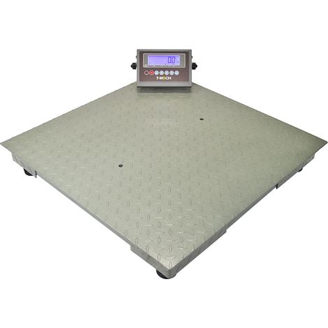 Bilancia Industriale Con Piattaforma 80cm x 80cm Portata 3000kg & Display LCD