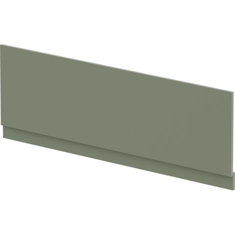 1700mm Bath MDF Front Panel & Plinth - Satin Green