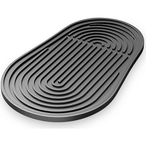 Tapis égouttoir à vaisselle en silicone compatible avec Duo, sous-couche en silicone protégeant le plan de travail de la cuisine (1/5)