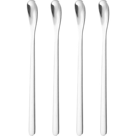 petites cuillères à cocktail - 14 cm, couleur naturelle (1/5)