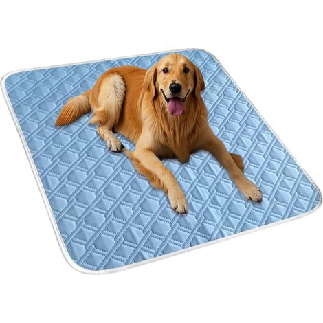 Tapis de Refroidissement pour Chiens Petit lit Doux Lavable  Tapis Rafraîchissant Confortable Chat pour petit moyen grand chiot cage chenil sol canapé camping (1/5)