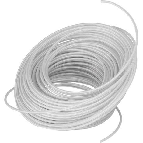 Rasentrimmer-Faden, flexibler Stahldraht, Gartenzubehör für Rasenmäher, 3,0 mm x 30 m (1/5)