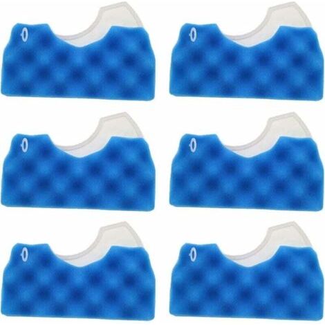 Confezione da 6 filtri per aspirapolvere a tazza Samsung DJ97-01040C SC43 SC44 SC45