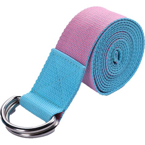 Sangle De Yoga - Anneau En D Réglable - Pour Stretching Fitness Pilates - 1 Pièce (1/5)