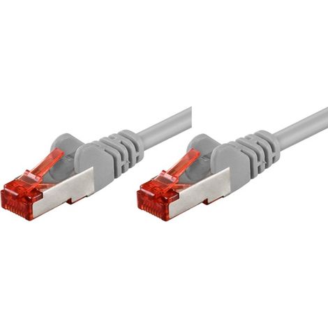 Cavo di rete RJ45 FTP Cat6 30m CU LSZH GRAY RJ45 FTP Patch Cable (1/2)