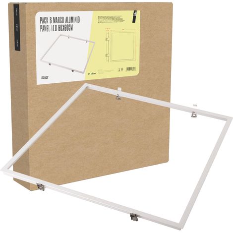 Panneau LED Cadre Aluminium 60x60Cm [BX3-AF-600x600] (1/5)