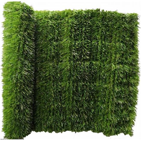 Haie artificielle tricolore Prime Hedge - 36 lignes - 1x3m
