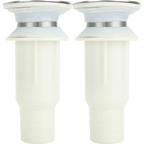 Pièces de vidange en acier inoxydable pour lavabo, baignoire et évier accessoires d'évacuation d'eau (1/4)