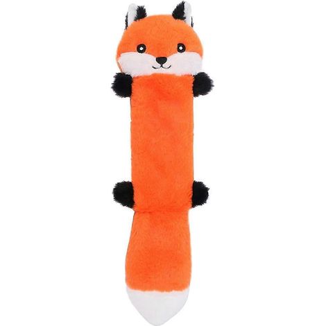 Jouet couineur adorable pour chien de petite race, en forme d'animal, jouet de dentition amusant et duveteux pour chiens de taille moyenne à grande. (1/5)