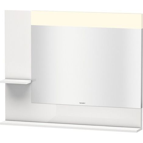 Miroir DuravitVERO 142x1000x800m avec éclairage amérique noyer