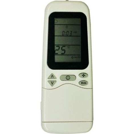 Télécommande universelle pour climatiseur Hitachi – Modèle HT-01, compatible avec systèmes réversibles, pile incluse (1/4)
