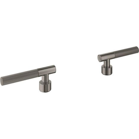 Poignées de levage Atrio Private C. 48646 Structure à rainures, graphite dur brossé (1/2)