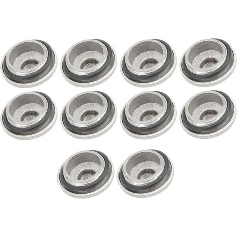 Lot de 10 bouchons de vidange d'huile moteur pour moto avec rondelle, étanchéité renforcée, compatibles avec les moteurs GY6 QMB139 et 157QMJ. (1/5)
