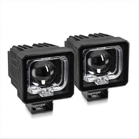 Luces LED de 3 vías para conducción todoterreno, faros antiniebla (1/5)