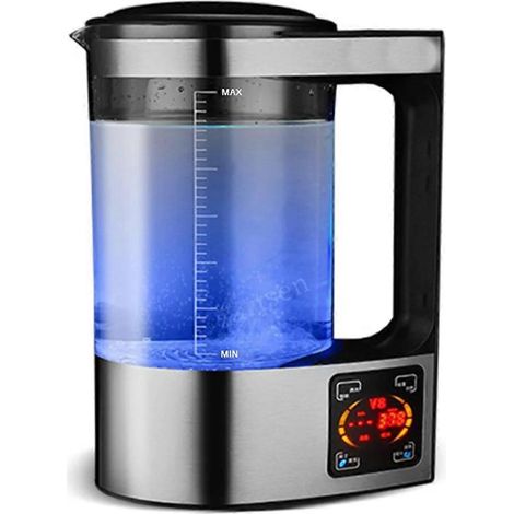 Bouteille d'eau riche en hydrogène, ioniseur d'eau, filtre à eau, prise UE --- (1/5)
