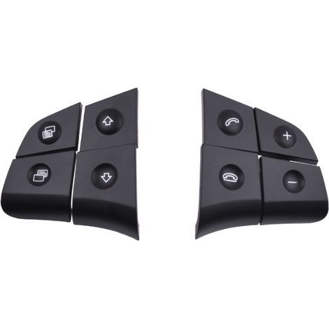 Remplacement Des Boutons De Commande Au Volant Pour Mercedes Benz W164 W245 W251 Ml Gl Br Classe - Noir (1/4)