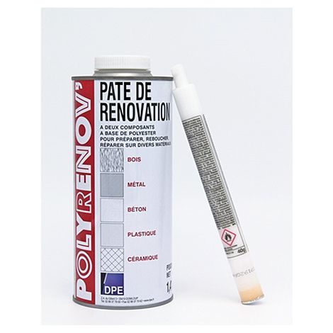 Pasta di rinnovamento dpe polyrenov' blanc asciugatura rapida 1.4 kg