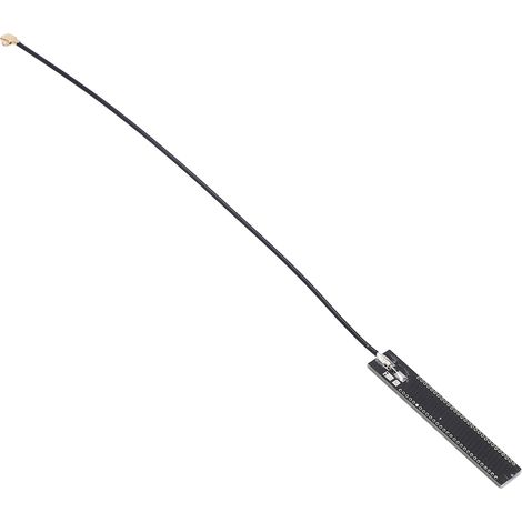 Lot de 10 antennes PCB 433 MHz 3 dBi gain étendu câble RG1.13 polarisation linéaire connecteur IPEX 1ère génération pour drone domotique (1/5)