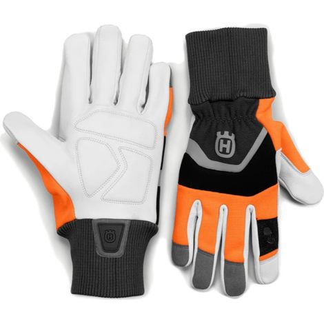 Guanti Antitaglio Husqvarna Functional con palmo in pelle - Taglia: 9 - Taglia: 10