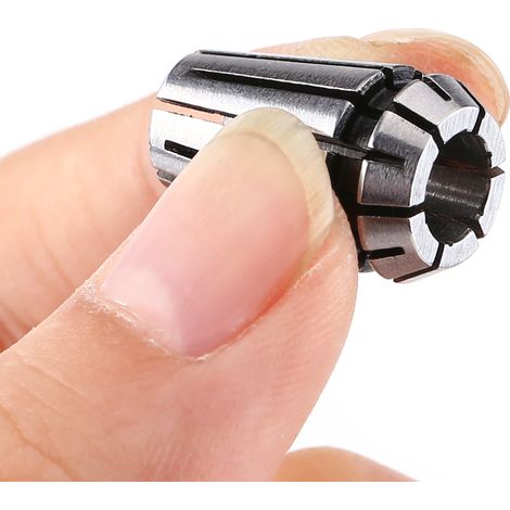 3 pièces pinces ER11 pour fraiseuse tour CNC porte-outil 3,175 mm 4 mm 6 mm queue 1/8 pouce (1/5)