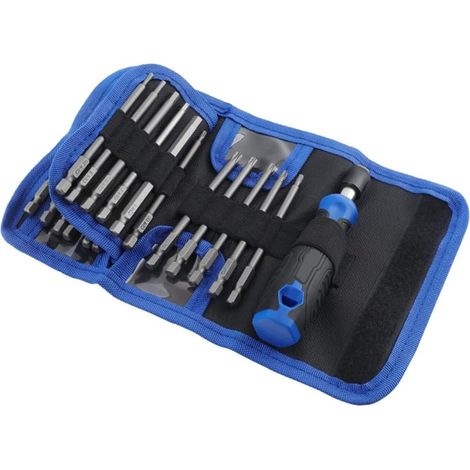 24-in-1-Elektroschraubendreher-Set, Laptop-Notebook-Ratschenschrauben-Set, Sechskant-Kreuzpflaumen-Abdeckung
