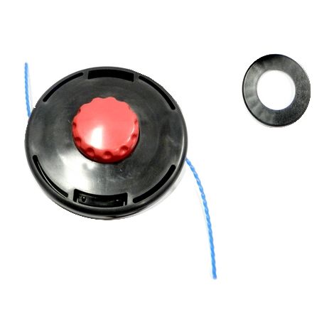 Tete à fil nylon pour débroussailleuse – Version semi-automatique – Fil 2.4 mm pour herbes légères – Compatible ECHO GT2150 (1/2)