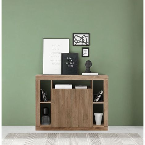 Madia 2 ante linea Verona finitura Rovere Mercure (1/5)