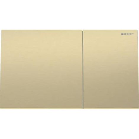 PLACCA DI COMANDO 2 TASTI SIGMA 70 2023 GEBERIT Misura: Ottone Spazzolato