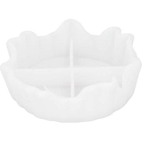 Moule Souple en Silicone pour Plateau à Bords Irréguliers - Idéal pour Résine Époxy et Boîtes de Rangement DIY (1/5)