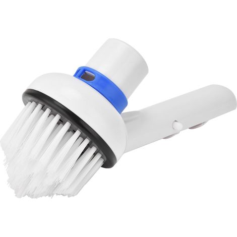 Brosse de nettoyage pour piscine, brosse d'aspirateur pour escaliers et coins, brosse à poils fins, brosse d'aspiration des taches, brosse de nettoyage pour baignoire, brosse adhésive pour fond et par (1/5)