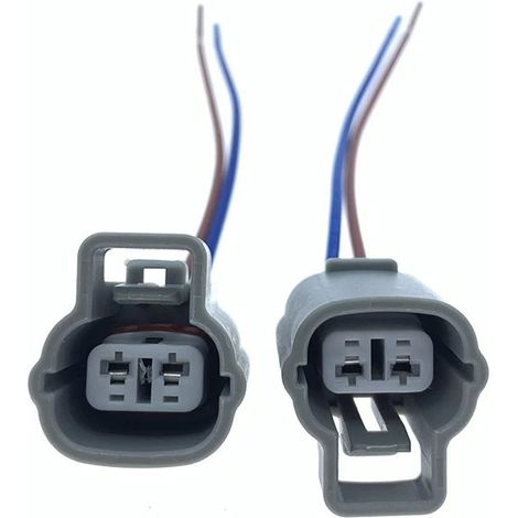 Signal amplifier capacitor connector compatible with Toyota Crown, Reiz, Camry, Corolla, Highlander and Lexus -- J2266-2P