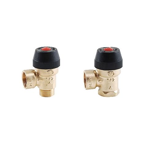 Officine Rigamonti - Valvola Di Sicurezza 3 Bar Maschio/Femmina 1/2"