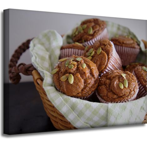 Leinwanddruck „Küchen-Cupcakes-Süßigkeiten“ 40x30