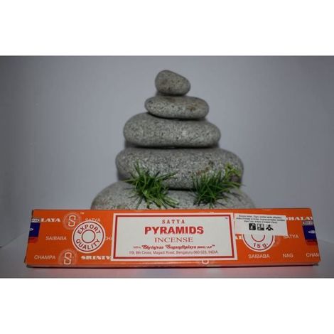Encens - Satya - Pyramids - Orange - Parfumé - Accessoires disponibles