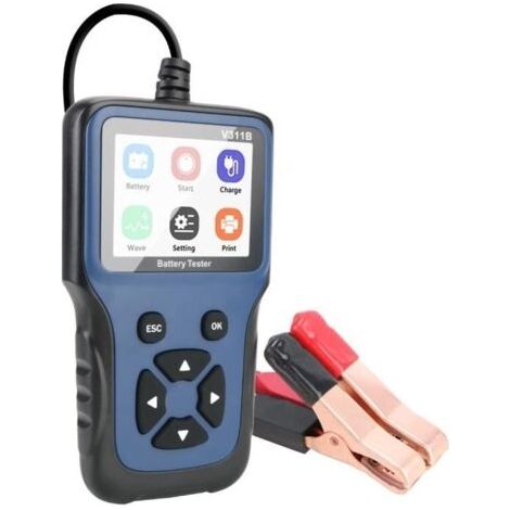 Testeur de Chargeeur de Batterie de Voiture 12V, OUTIL D'Analyse automobile, CHARGE DE VOILITE, TEST DE CHARG (1/3)