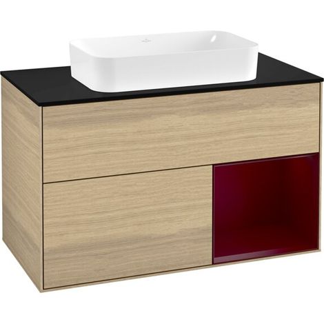 Villeroy & Boch G252HBPC meuble sous-lavabo Finion G25 (1/2)