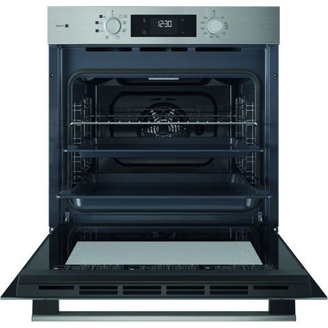 Hotpoint HAO 255HS X 71 L Noir, Acier inoxydable